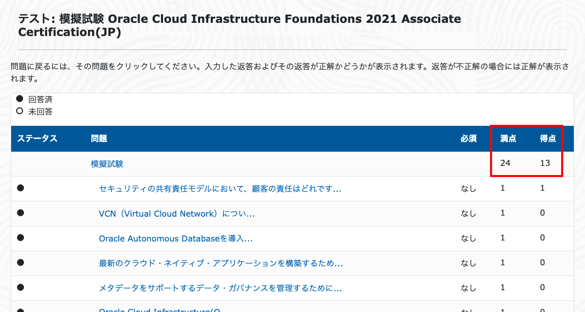 Oracle] オラクル認定試験が無料で3回まで受験できるらしいので合格してきた | 個人利用で始めるAWS学習記